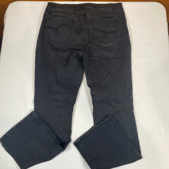 Lee Riders Midrise Bootcut 12 Cotton Blend Black Jeans - Picture 5 of 5